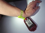 Photo 6: SI-card on the inner side of your wrist